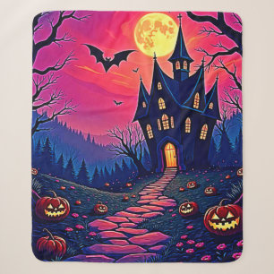 Spooky Halloween Spuk Mansion Art Sherpadecke