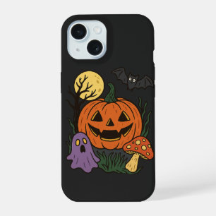 Spooky Halloween Sticker iPhone 15 Hülle