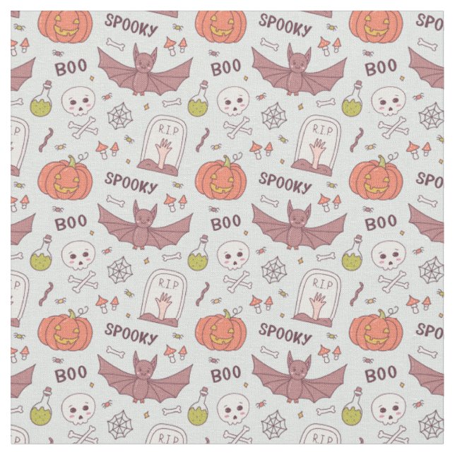 Spooky Halloween Stoff (Nahaufnahme)