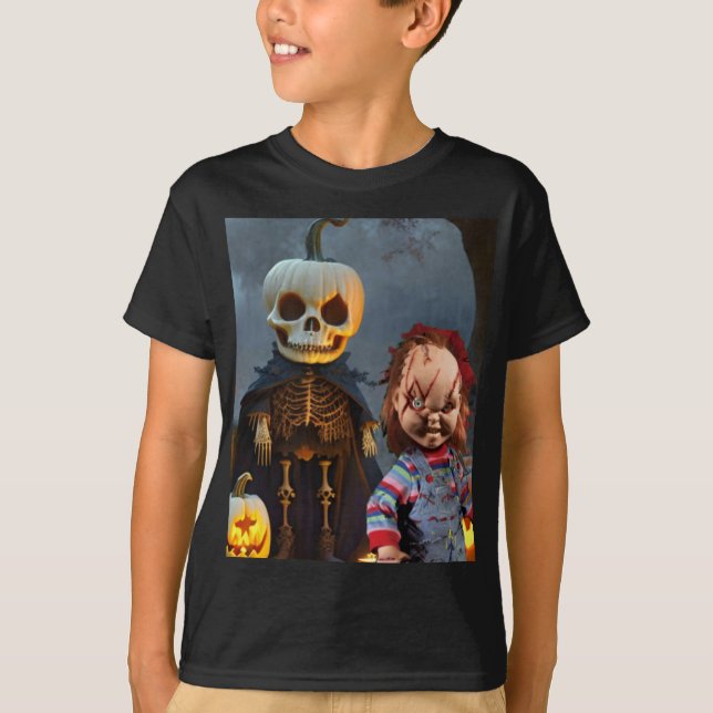 Spooky Halloween. T-Shirt (Vorderseite)