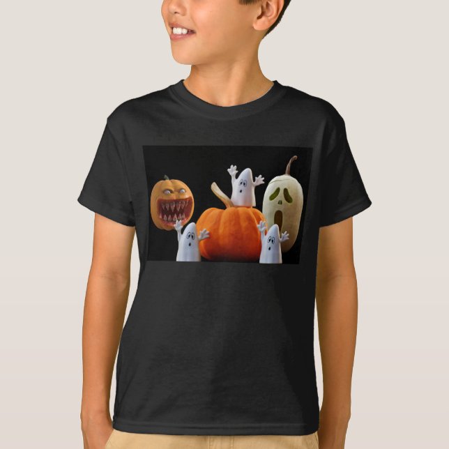 Spooky Halloween. T-Shirt (Vorderseite)
