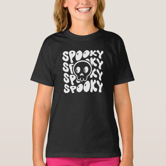 Spooky Halloween  T-Shirt (Vorderseite)