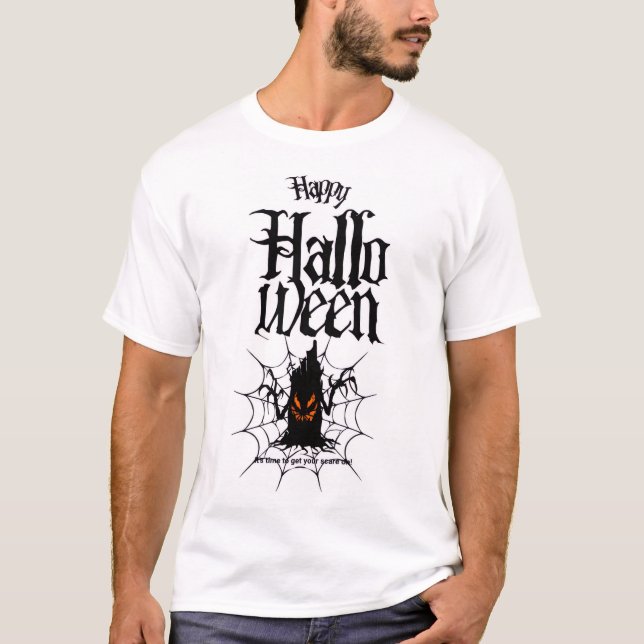 "Spooky Halloween-T - Shirt | Beängstigende Pumpki (Vorderseite)