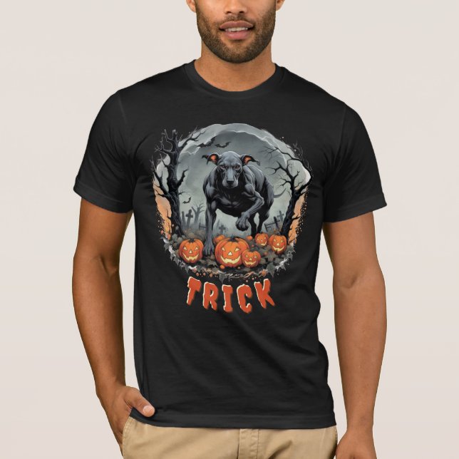 Spooky Halloween T - Shirt: Trick oder Treat! T-Shirt (Vorderseite)