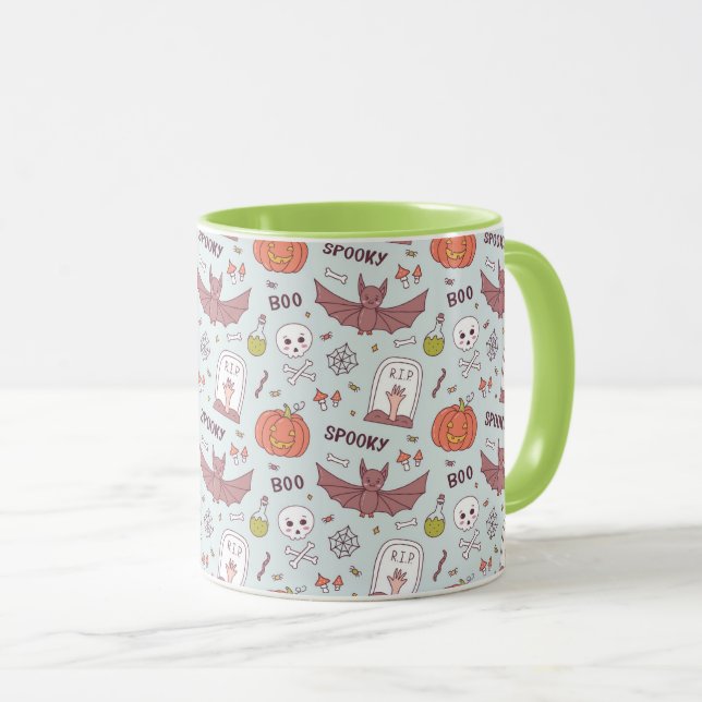 Spooky Halloween Tasse (VorderseiteRechts)
