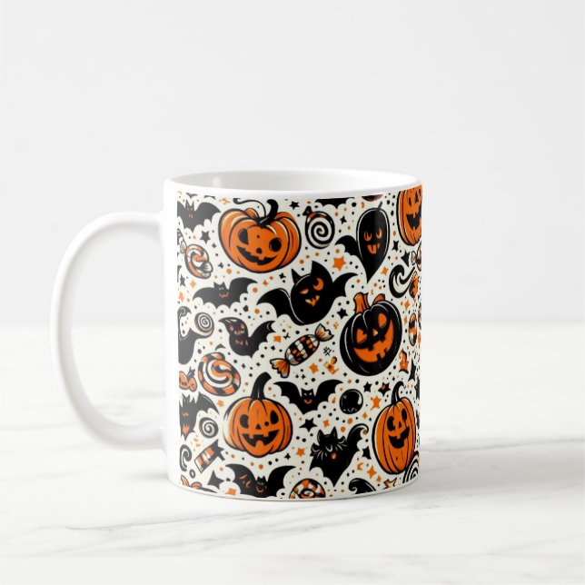 Spooky Halloween-Tasse Kaffeetasse (Links)