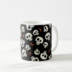 Spooky Halloween-Tasse - Kürbis, Ghost & Hexenmant Kaffeetasse