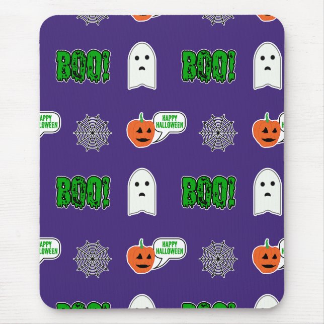 Spooky Halloween Theme Mousepad (Vorne)