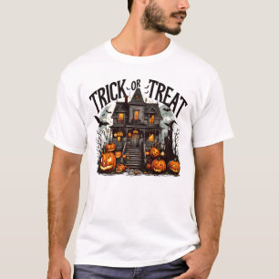 Spooky Halloween-Trick oder -Leckerei T-Shirt