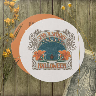 Spooky Halloween Vintag Style Dark Whimsy Einladung