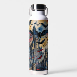 Spooky Halloween Wassercolor Trinkflasche