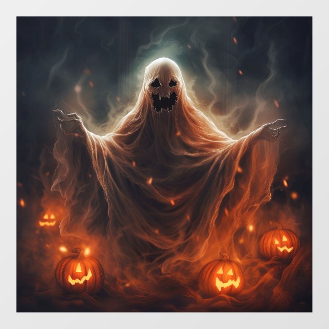 Spooky Halloween Window Cloning Fensteraufkleber (Blatt)