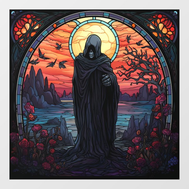 Spooky Halloween Window Cloning Fensteraufkleber (Blatt)