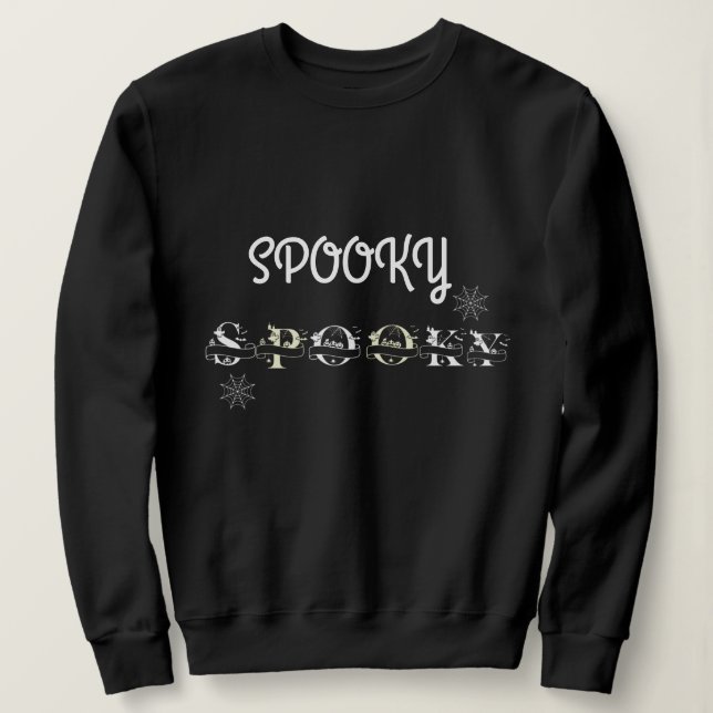 Spooky Halloween Women Sweatshirt (Design vorne)