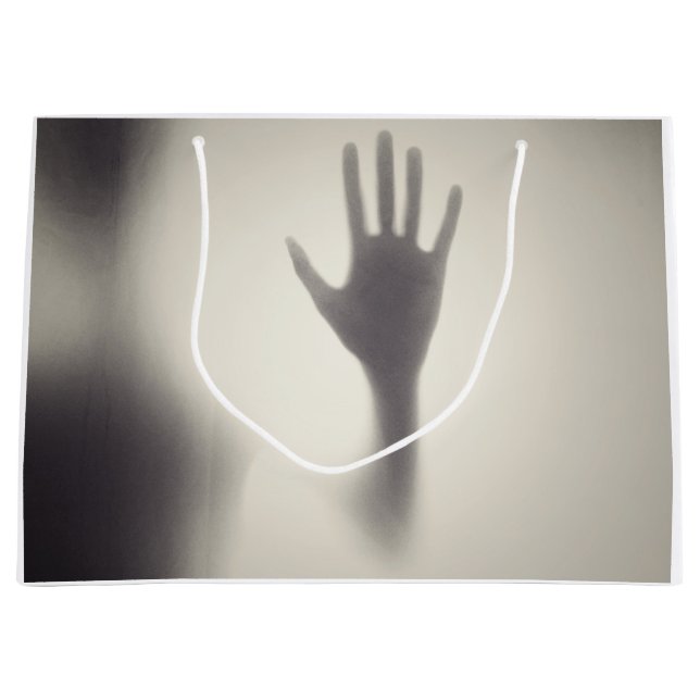 Spooky Hand Große Geschenktüte (Vorderseite)
