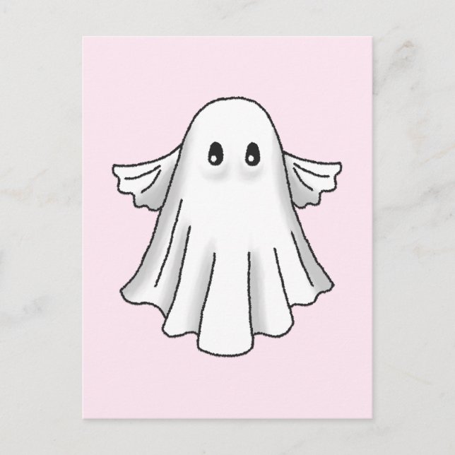 Spooky Happy Halloween Feiertagspostkarte (Vorderseite)