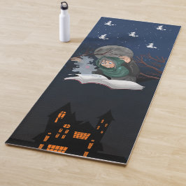 🌙 Spooky Hexe & Spuk HausHalloween Yogamatte