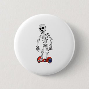 Spooky Hover Bones Button