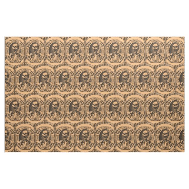 Spooky Human Skull Thunder_Cove Stoff (Fat Quarter (45,7 x 55,9 cm))