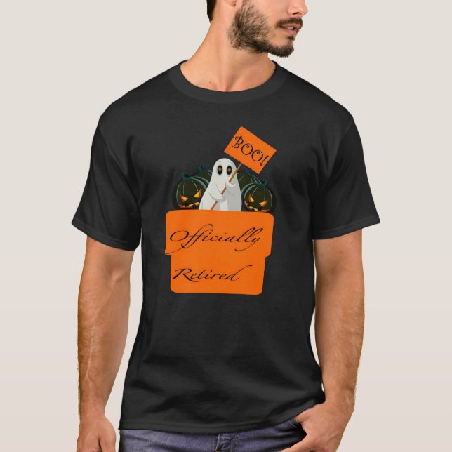 Spooky im Ruhestand T-Shirt (Vorderseite)