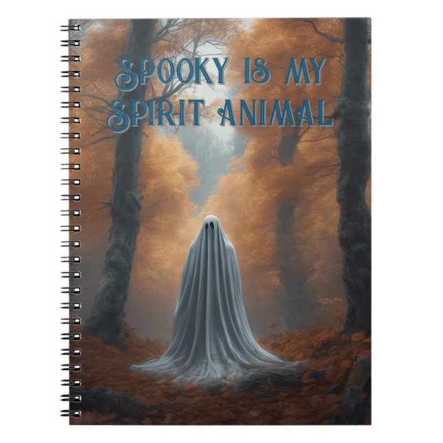 Spooky ist mein Geiststier Notizblock (Vorderseite)