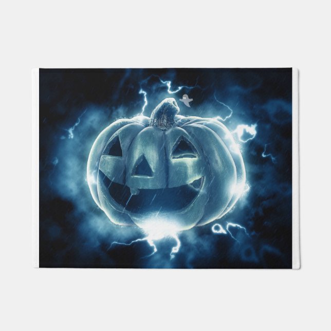 Spooky Jack-o-Lantern Fußmatte (Vorderseite)
