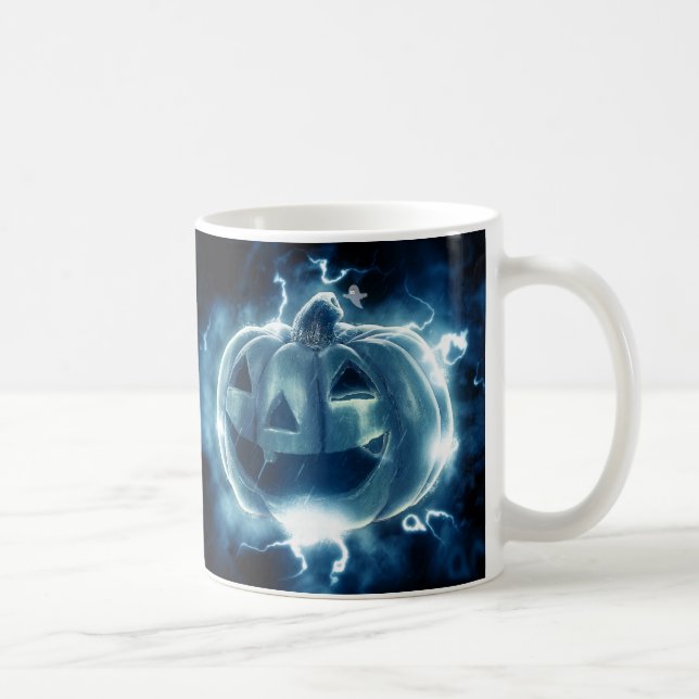 Spooky Jack-o-Lantern Kaffeetasse (Rechts)