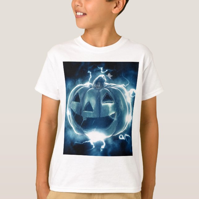 Spooky Jack-o-Lantern T-Shirt (Vorderseite)