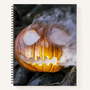 Spooky Jack-o-Laterne Notizbuch