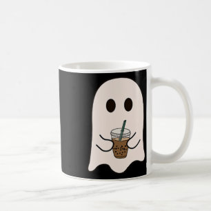 Spooky Jahreszeit Niedlicher kleiner Ghost Ice Kaf Kaffeetasse