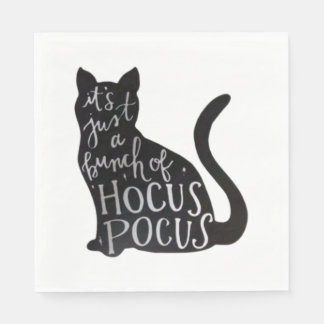 Spooky-Katze Serviette