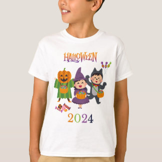 Spooky Kids T-Shirt für Halloween Spaß