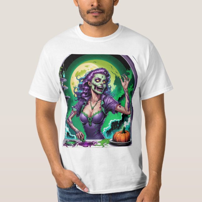 Spooky Kitchen Cook T-Shirt (Vorderseite)