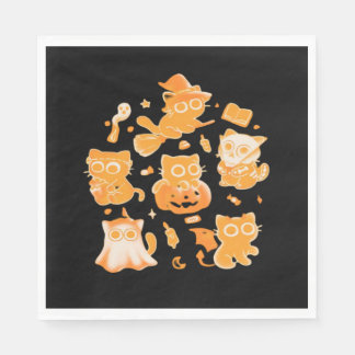 Spooky Kittens Classic T - Shirt Serviette