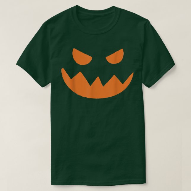 Spooky Kürbislaterne Halloween-Party Pumpkin Patc T-Shirt (Design vorne)