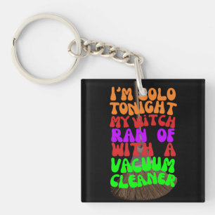 Spooky Liebe verloren gegangen Hexen Ride Vacuums  Schlüsselanhänger