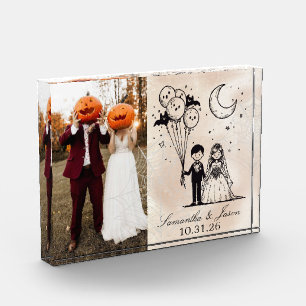 Spooky Little Couple Fotoblock