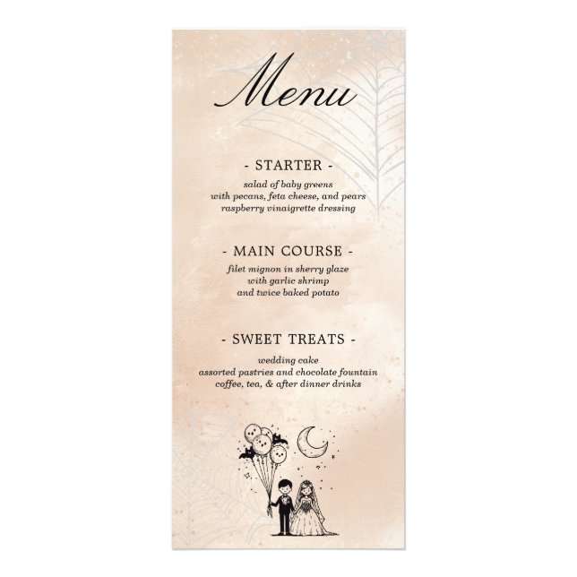 Spooky Little Couple Menü (Vorne)