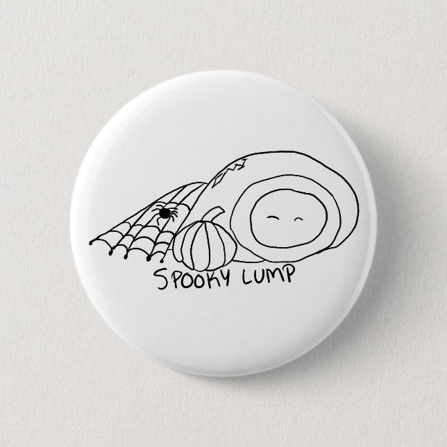 Spooky Lump Button (Vorderseite)