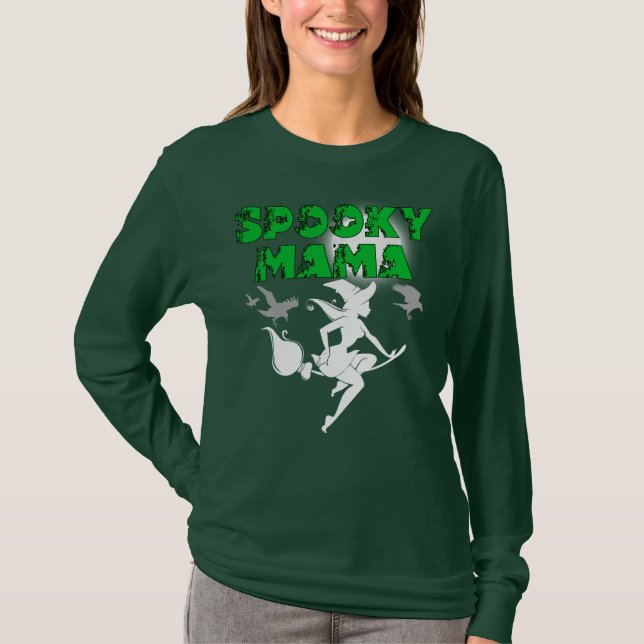 Spooky Mama 02.b T-Shirt (Vorderseite)