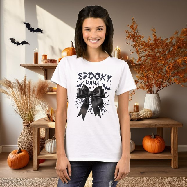 Spooky Mama Halloween T-Shirt (Von Creator hochgeladen)
