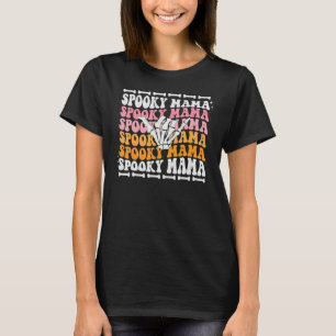 Spooky Mama Niedlich Retro Halloween Skeleton Part T-Shirt