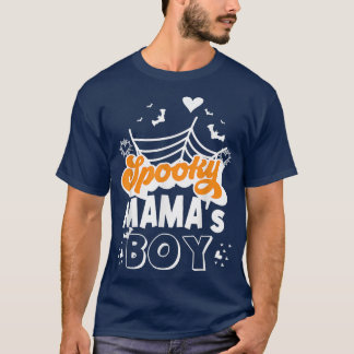 Spooky Mamas Junge Spooky Halloween Junge 76 T-Shirt