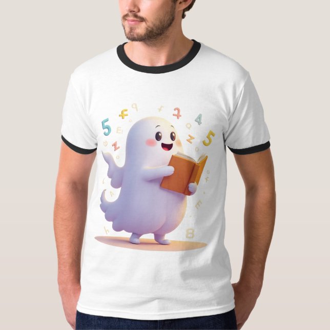 Spooky Math Teacher T-Shirt (Vorderseite)