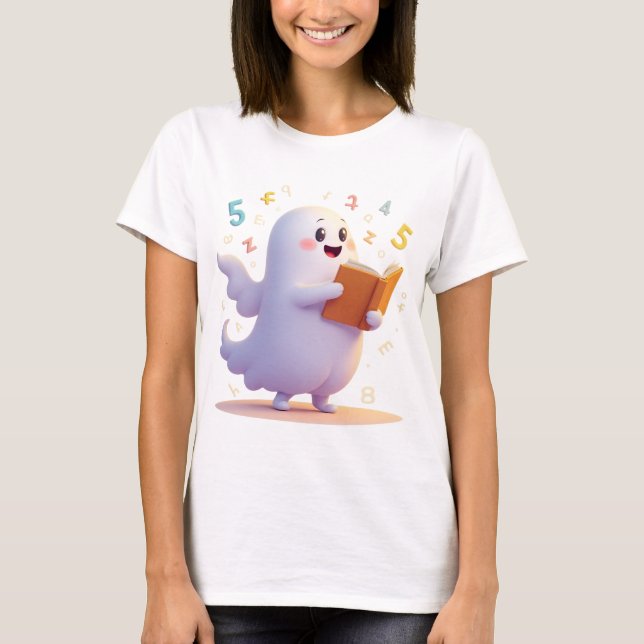 Spooky Math Teacher T-Shirt (Vorderseite)