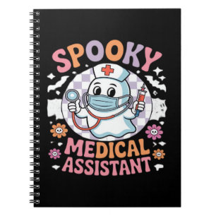 Spooky Medical Assistant Niedlich Halloween Essent Notizblock