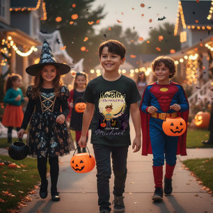 Spooky Monsters of the Spuk House Kids T-Shirt