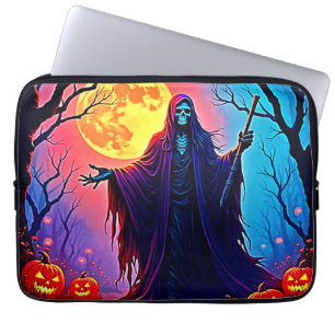 Spooky Moon Death's Call Design Laptopschutzhülle