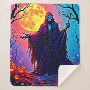 Spooky Moon Death's Call Design Sherpadecke