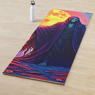 Spooky Moon Death's Call Design Yogamatte